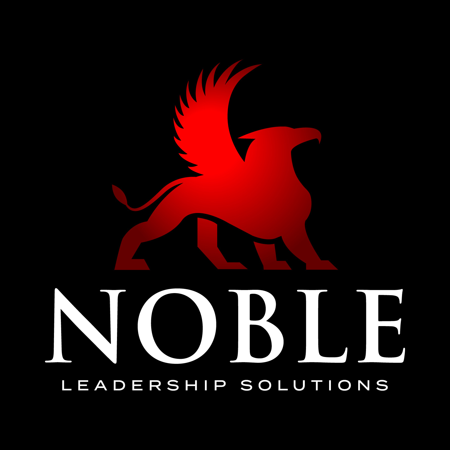 Noble Leadership Solutions Logo (White Text)